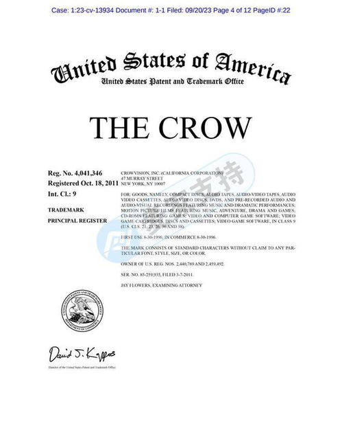 美國(guó)TME律所代理'The Crow烏鴉'商標(biāo)版權(quán)再回歸，跨境賣(mài)家速排雷