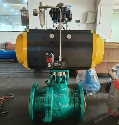 Q641F46-16P DN20 不銹鋼襯氟氣動防爆球閥 工業(yè)流程中的關(guān)鍵五金元件